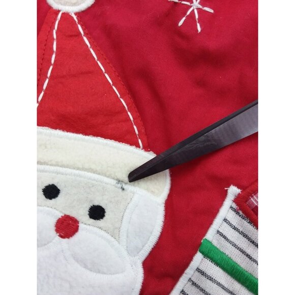 Pottery Barn Kids Daddy Uyen Jumbo Stocking Santa Gifts Holiday Quilted 31.5 in - Picture 9 of 10